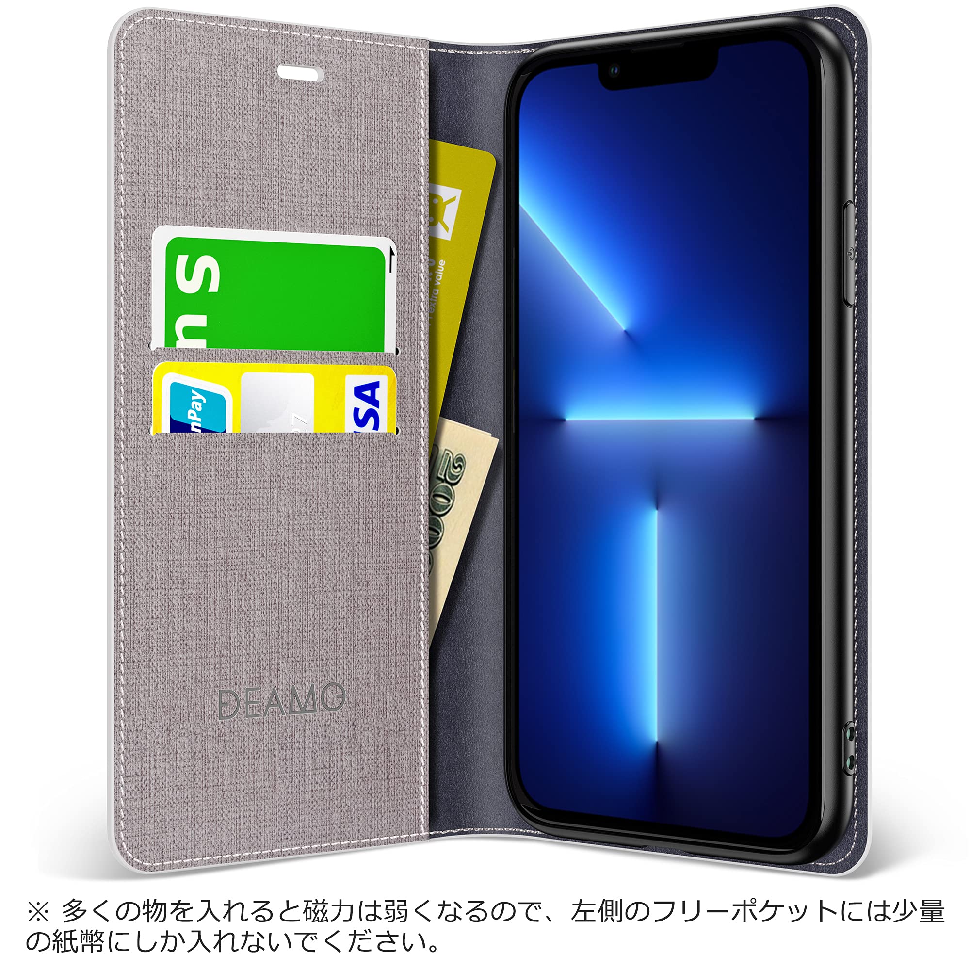 Amazon.co.jp: iPhone13 Pro Max手帳型ケース / iPhone13Pro Maxケース